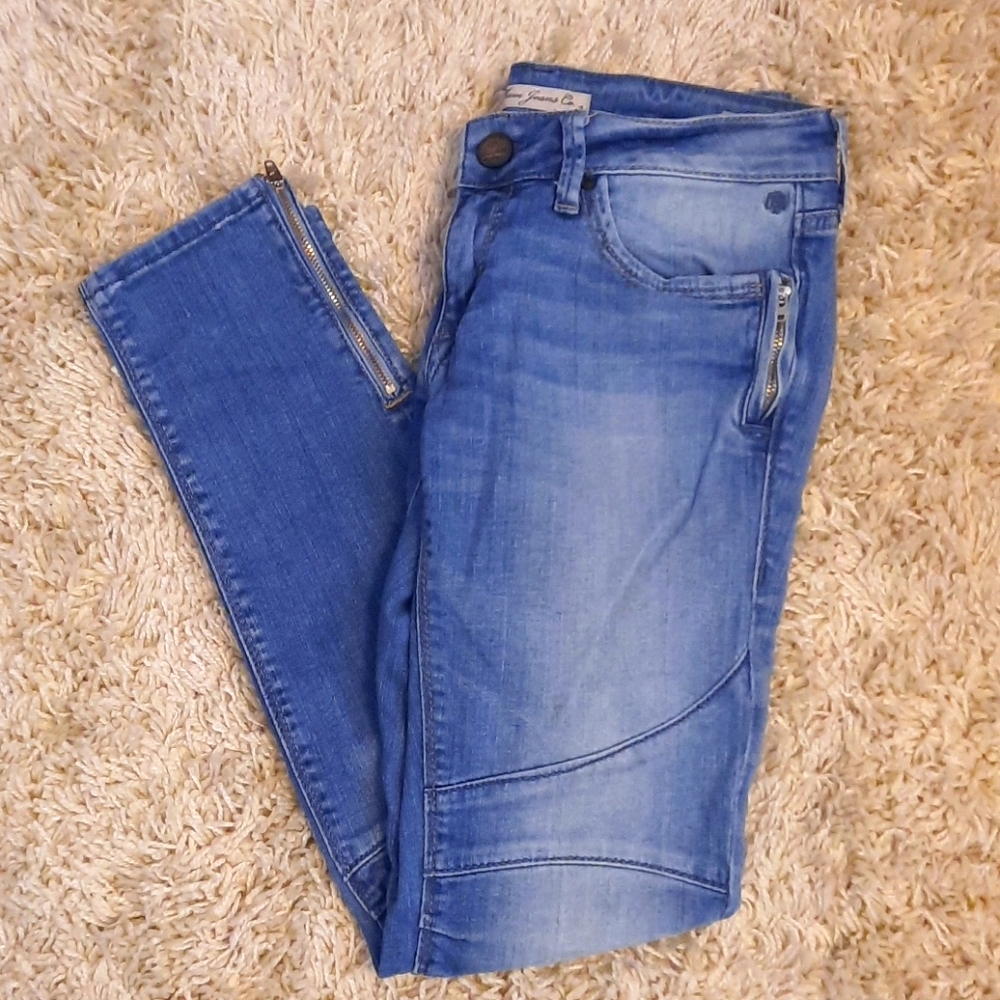 Low-rise skinny ankle Jesy jeans